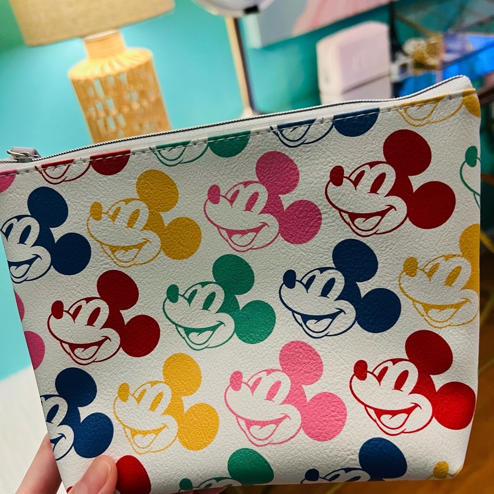 Nwot Mickey Cosmetic Bag By Danielle Nicole - image 3